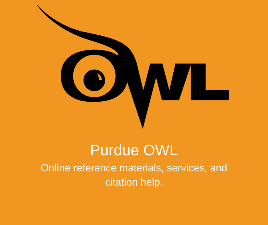 Purdue OWL Link